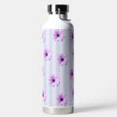 blue and purple striped daisy pattern waterfles (Links)