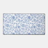 Blue and White Floral Botanical Pattern Whimsical (Recto)