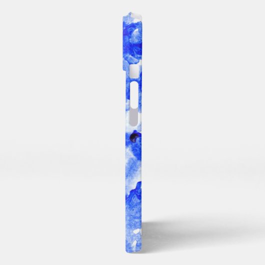 Blue and white i-Phone Case iPhone Hoesje (Linkerkant)