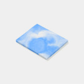 Blue and White Marble Post-it® Notes (Schuin)