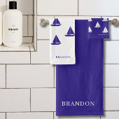 Blue and White Nautical