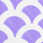 Blue and White Scallop Wallpaper Behang (Zoom)