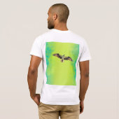 Blue and yellow t-shirt (Achterkant volledig)