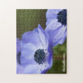 Blue Anemone Legpuzzel (Verticaal)