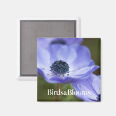 Blue Anemone Magneet (Voorkant / Achterkant)