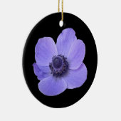 Blue Anemone Ornament (Rechts)