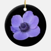 Blue Anemone Ornament (Achterkant)