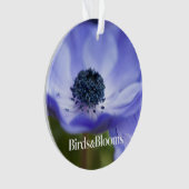 Blue Anemone Ornament (voorkant)