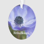 Blue Anemone Ornament (voorkant)