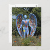 Blue Angel Briefkaart (Voorkant / Achterkant)