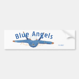 Blue Angel-bumpersticker Bumpersticker