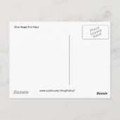 Blue Angel en Harp Briefkaart (Achterkant)