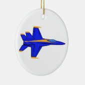 Blue Angel Keramisch Ornament (Rechts)
