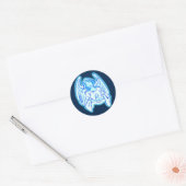 Blue Angel of Peace Stickers (Envelop)