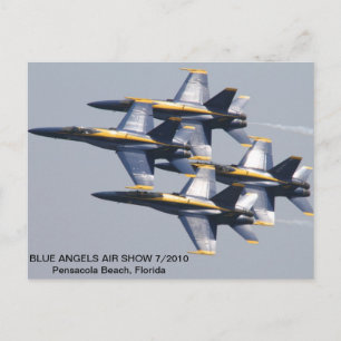 Blue Angels Air Show 7/2010 Briefkaart