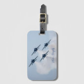 Blue Angels Bagagelabel (Voorkant (verticaal))