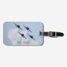 Blue Angels Bagagelabel