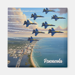 Blue Angels bij Pensacola Florida Magneet