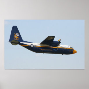 Blue Angels C-130 - Fat Albert Poster