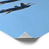 Blue Angels Delta Formation Poster (Hoek)
