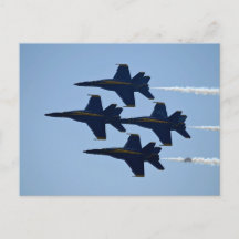 Blue Angels Diamantformatie Close-Up Luchtshow