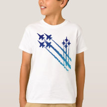 Blue Angels Double Diamonds Kinder T-shirt