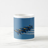 Blue Angels Echelon formation Café Mug (Centre)