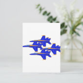 Blue Angels Formation Briefkaart (Staand voorkant)
