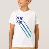 Blue Angels Front & Back Diamonds T-Shirt (Voorkant)