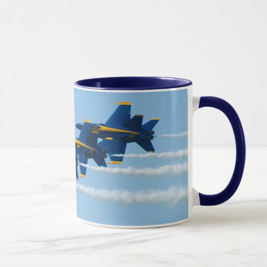Blue Angels gestapelde mok (Rechts)