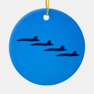 Blue Angels Jet Keramisch Ornament