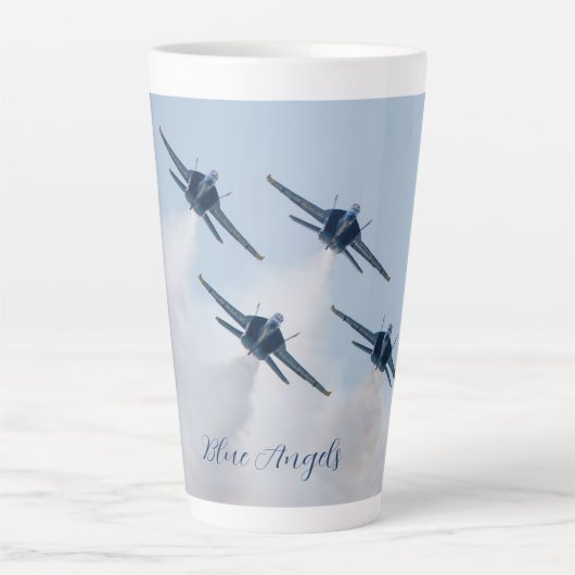 Blue Angels Latte Mok (Voorkant)