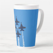 Blue Angels Latte Mok (Rechterhoek)