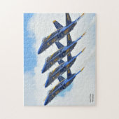 Blue Angels Legpuzzel (Verticaal)