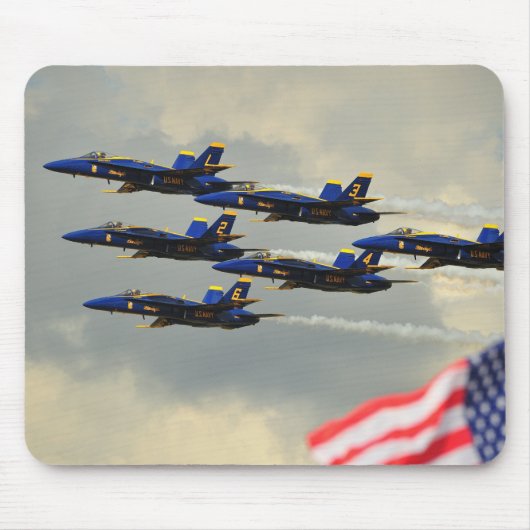 Blue Angels Muismat (Voorkant)