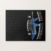 Blue Angels Pilot Childs Blue Angels Pilot Gift Legpuzzel (Horizontaal)