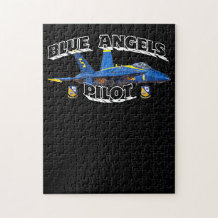 Blue Angels Pilot Childs Blue Angels Pilot Gift Legpuzzel