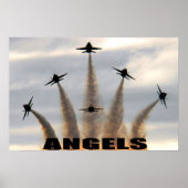 Blue Angels Poster (Voorkant)