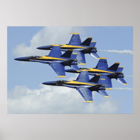 Blue Angels Poster (Voorkant)