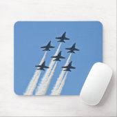 Blue Angels Six Ship Formation Mousepad Muismat (Met muis)