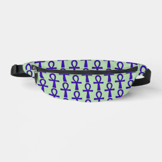 Blue Ankh Fanny Pack Heuptasje