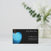 Blue Apple, Jouw naam here, name@hotmail.comwww... Visitekaartje (Staand voorkant)