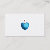 Blue Apple, Jouw naam here, name@hotmail.comwww... Visitekaartje (Achterkant)