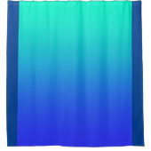 Blue Aqua Douchegordijn (Voorkant)