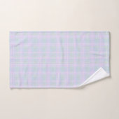 Blue Aqua Praire Plaid (Serviette à main)