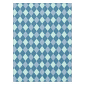 Blue Argyle  Pattern Tafelkleed (Voorkant)