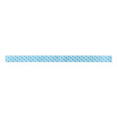 Blue Argyle Paw Print Patroon Lint (Voorkant)