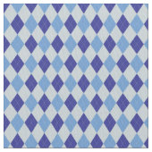Blue Argyle Stof (Close Up)