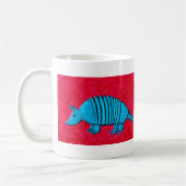 Blue Armadillo Koffiemok (Links)