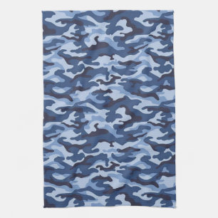 Blue Army Kitchen Hand Towel Theedoek